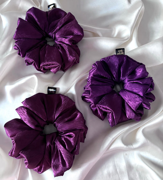 Violet Flutter Scrunchie